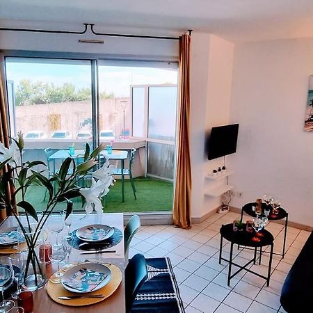 Le Marty 7 Vue Mer Centre Terrasse Garage Piscine Climatisation Sete Exterior photo